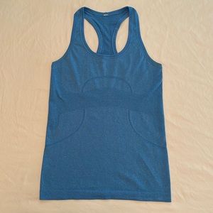 Lululemon Blue Swiftly Racerback Tank